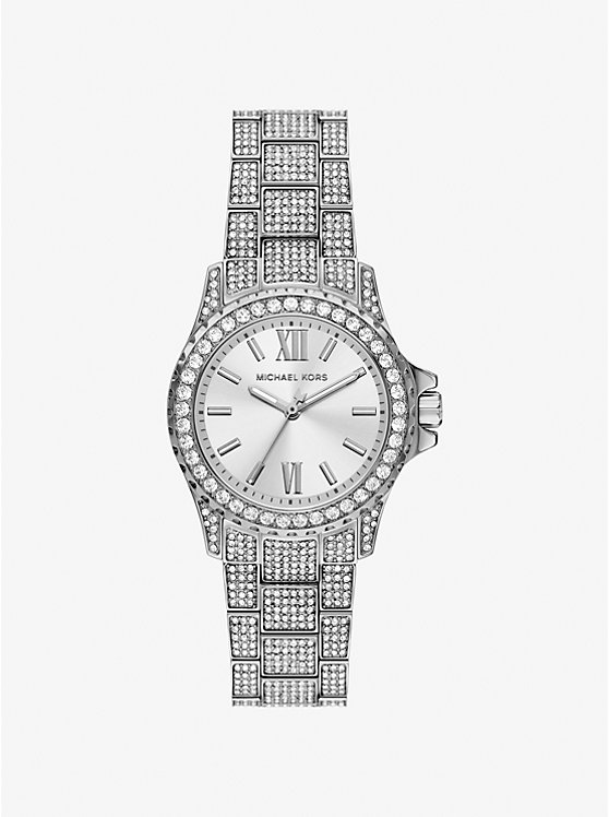 

Мини-Часы Everest Pavé серебристого тона Michael Kors, серебряный