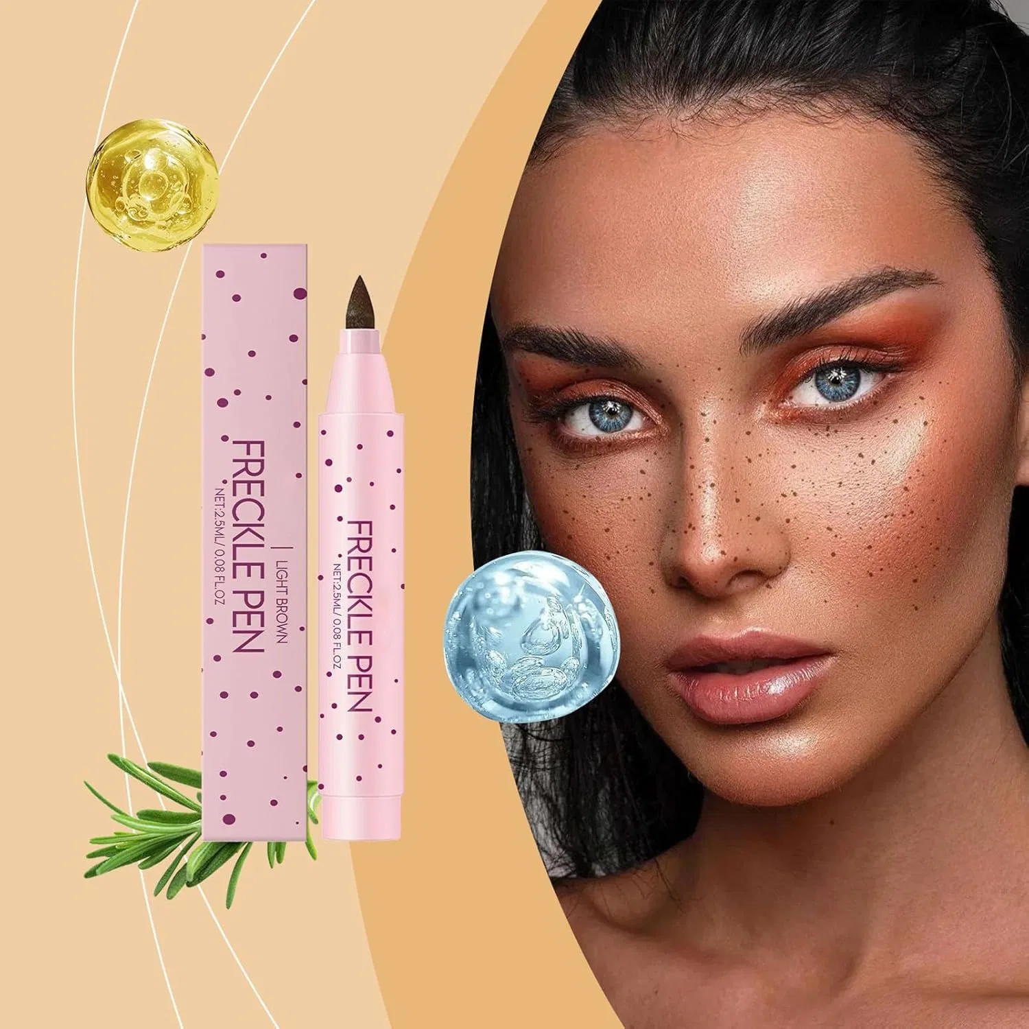Подводка для веснушек водостойкая Natural and Realistic Freckle Marker, 3.5g, мультиколор — фото 4