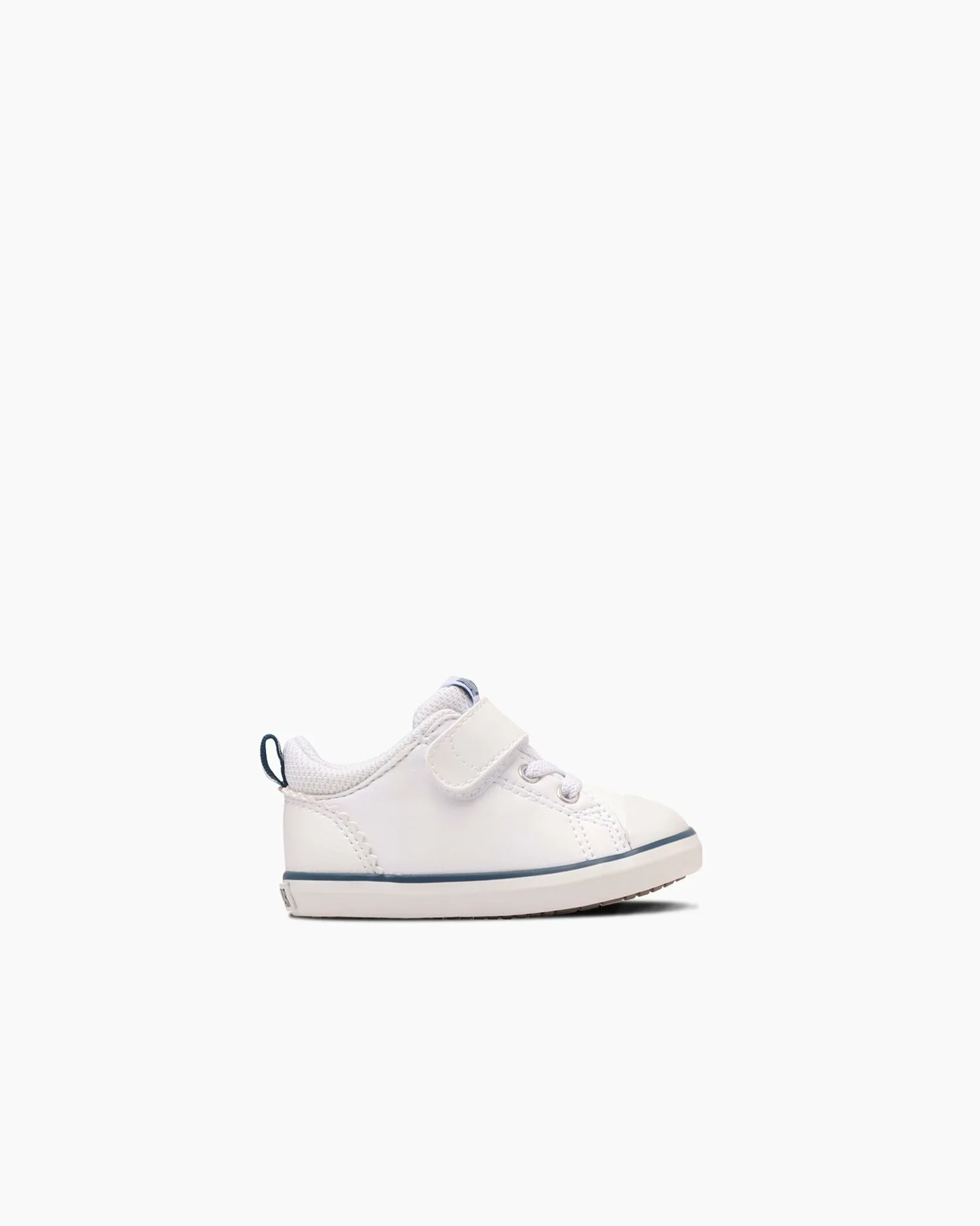 Кроссовки Мини-звезда N V-1 Converse, White/Navy — фото 4