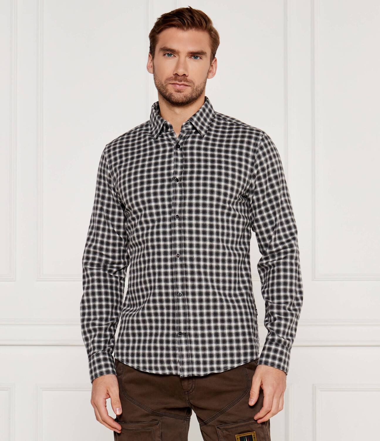 

Рубашка Joop! Jeans Hanson3 Regular Fit, цвет grafite