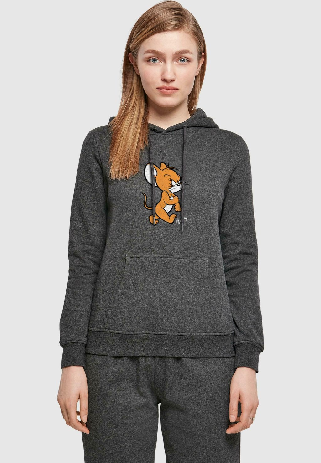 

Толстовка TOM & JERRY - ANGRY MOUSE - Hoodie ABSOLUTE CULT, темно-серый