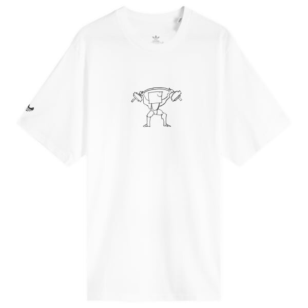 

Футболка Shmoo g Adidas, белый