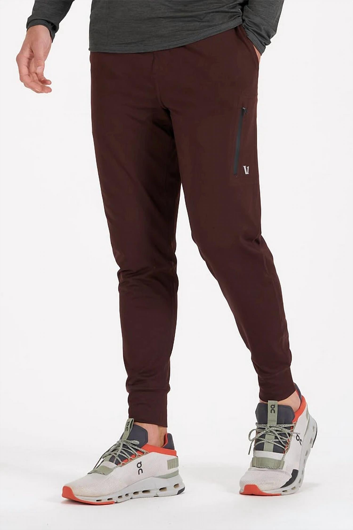

Мужские воскресные спортивные штаны цвета Oxblood Vuori