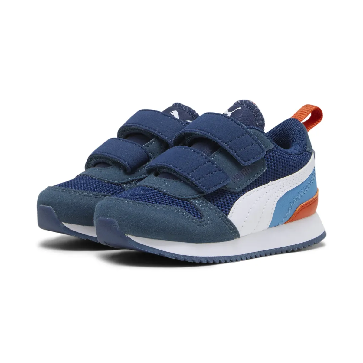 

Кроссовки PUMA "R78 Sneaker Kids", цвет Persian Blue White Inky Regal