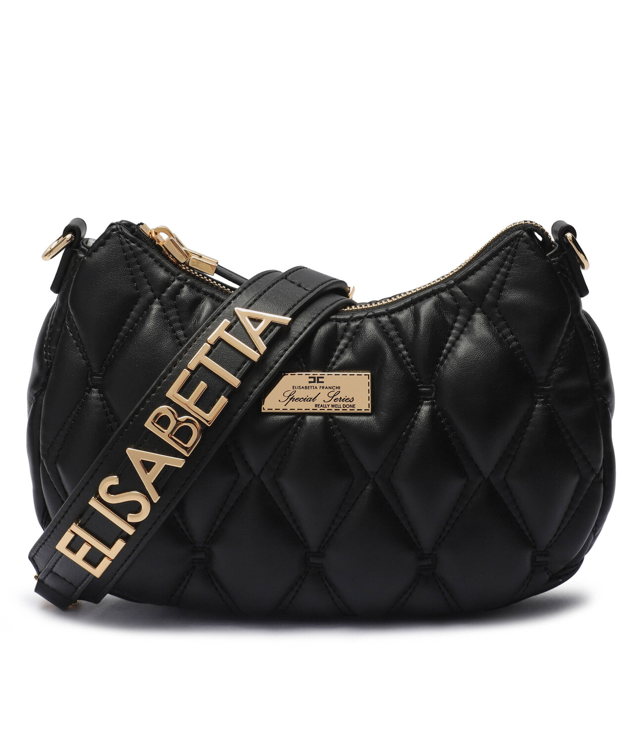 

Сумка-хобо Elisabetta Franchi, черный