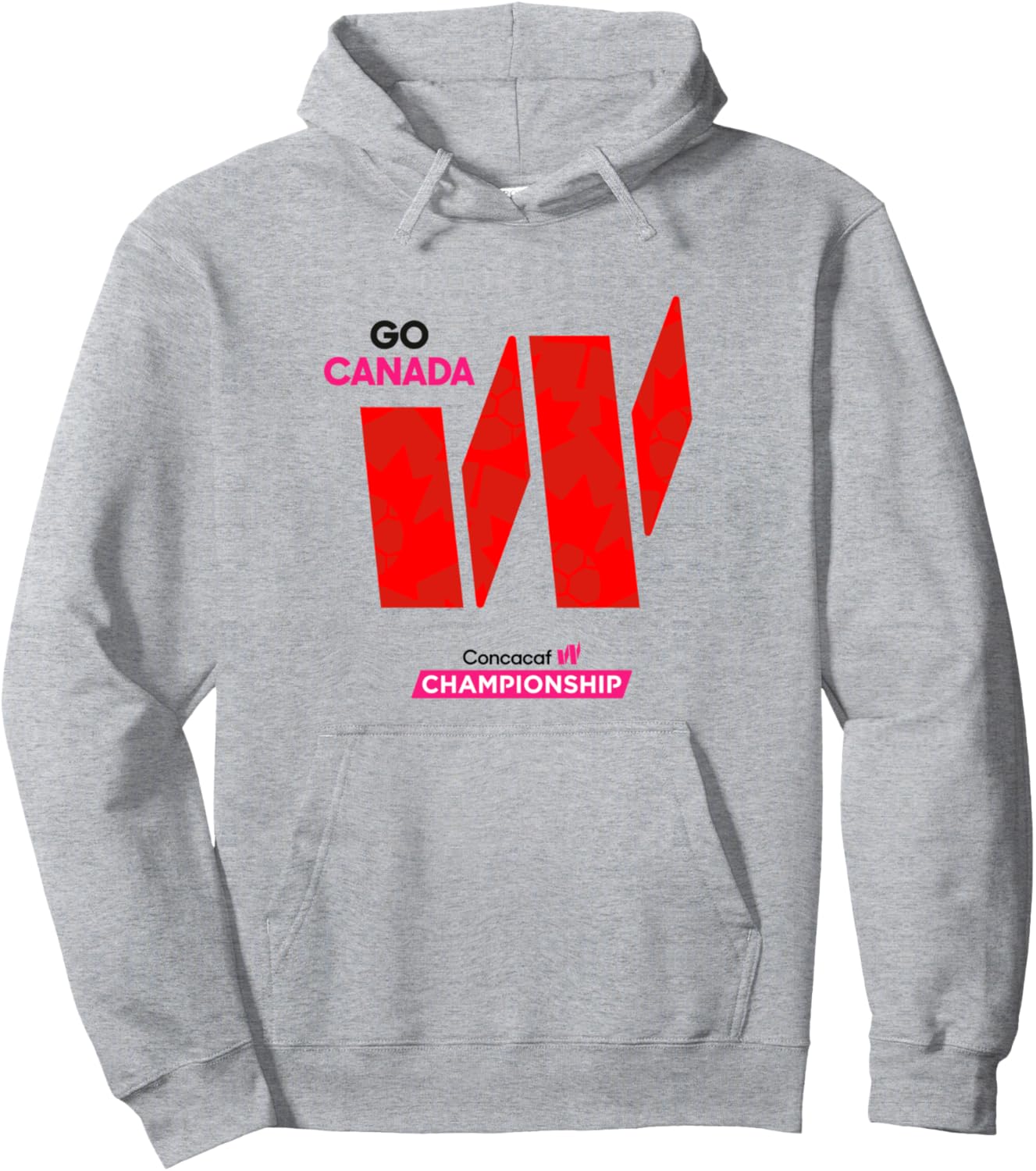 

Худи для отборочных матчей КОНКАКАФ W, серая (серый меланж) Concacaf Champions League