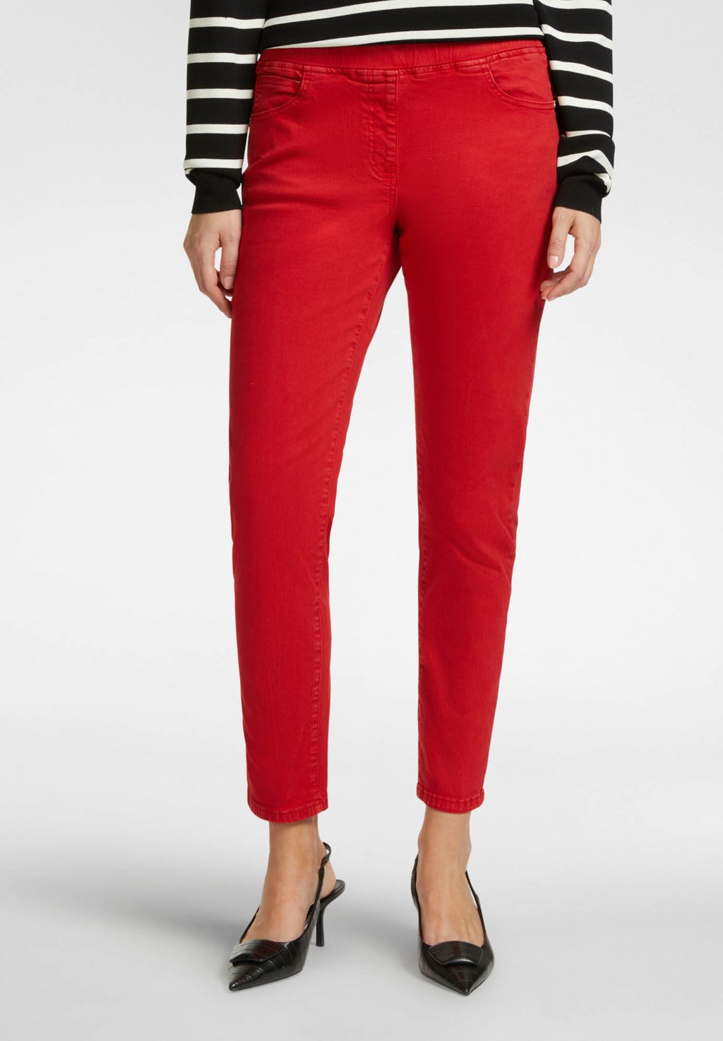 

Джинсы облегающего кроя PULL ON PAT Elena Mirò, красный