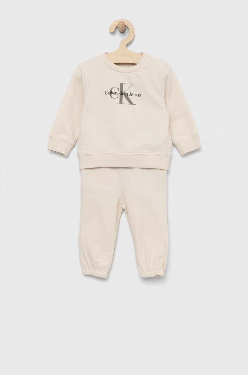 

Детский наряд Calvin Klein Jeans, бежевый