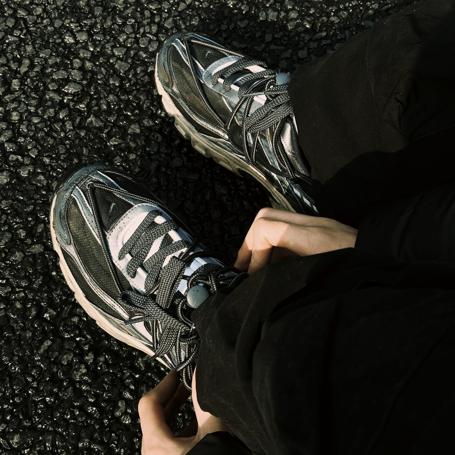 

Nike Initiator Low Top Беговые Кроссовки Мужские Черно-Коричневые