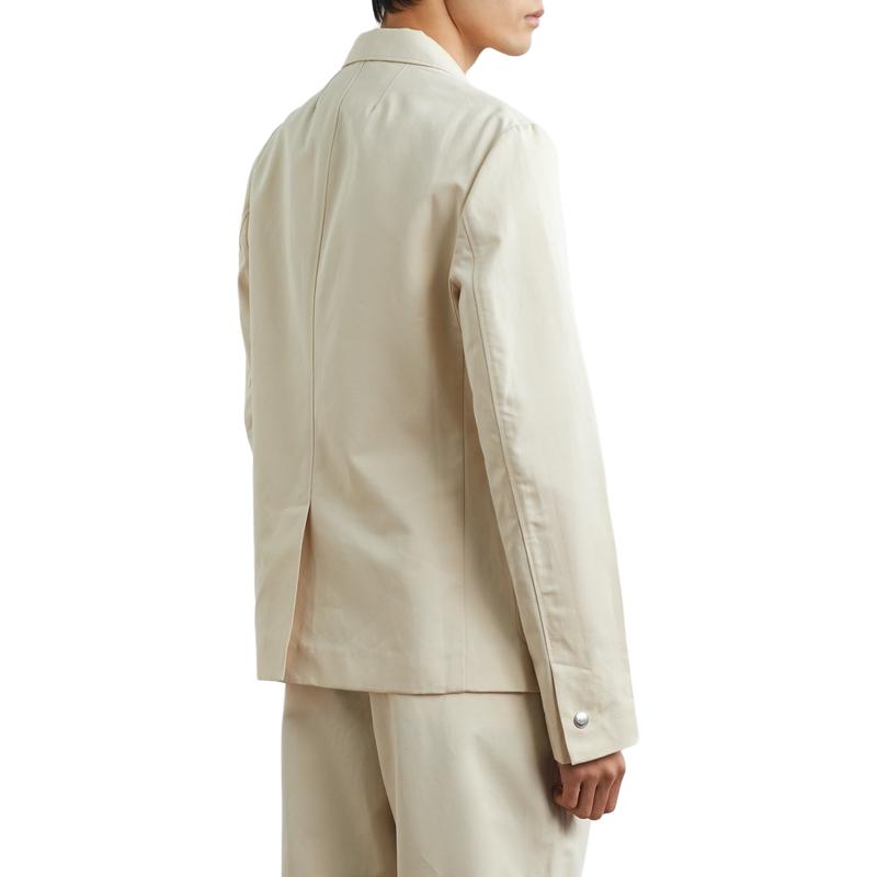 Jacquemus Мужской деловой костюм светло-желтый, Light Yellow — фото 3