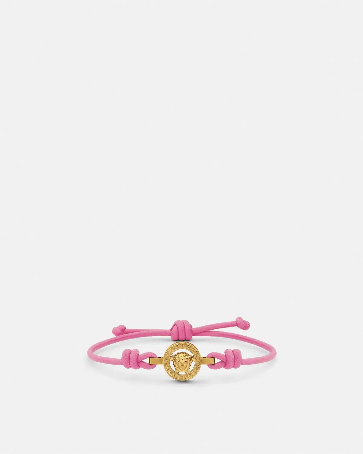 Кожаный браслет Medusa '95 VERSACE, розовый