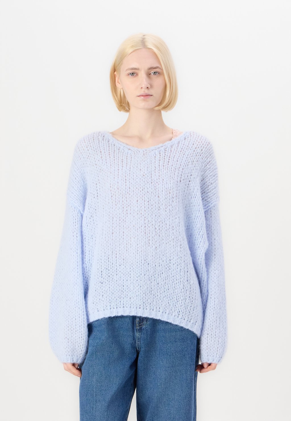 

Свитер VMADA V NECK Vero Moda, светло-голубой