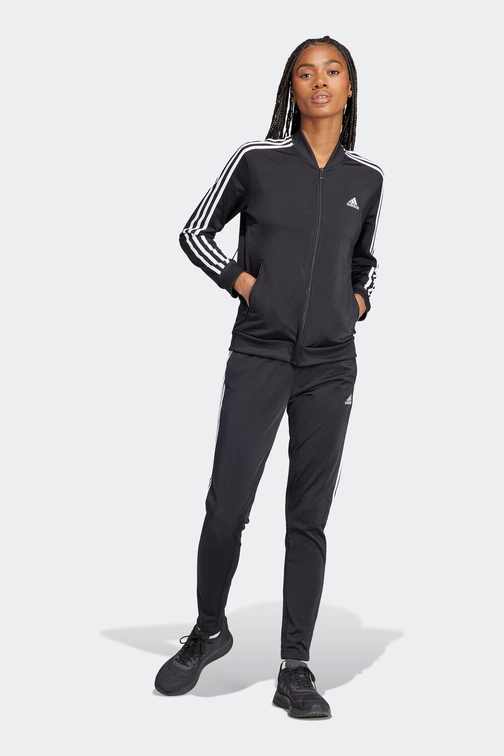 

Спортивный спортивный костюм adidas, черный