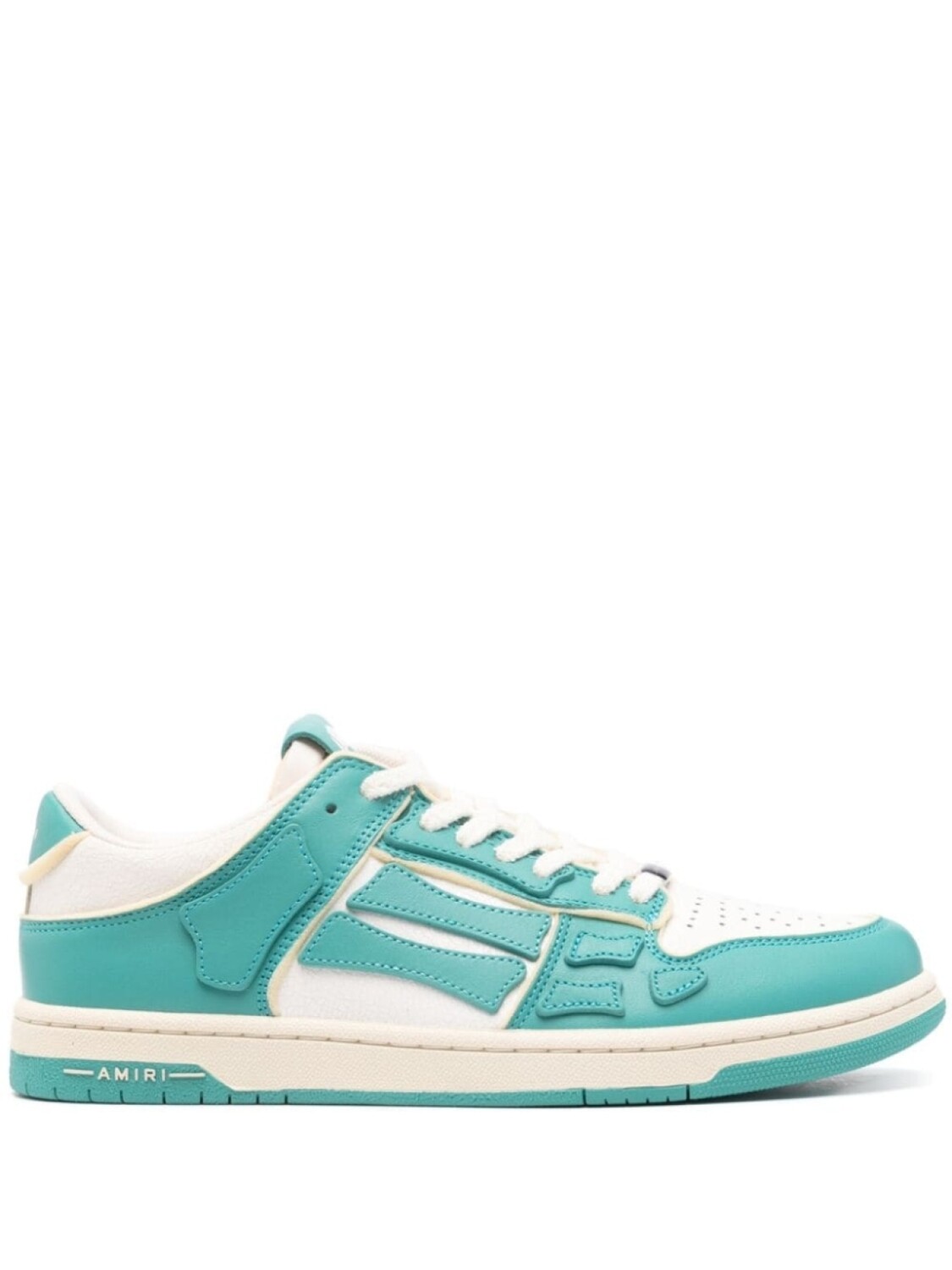 

AMIRI кожаные кеды Collegiate Skel, синий
