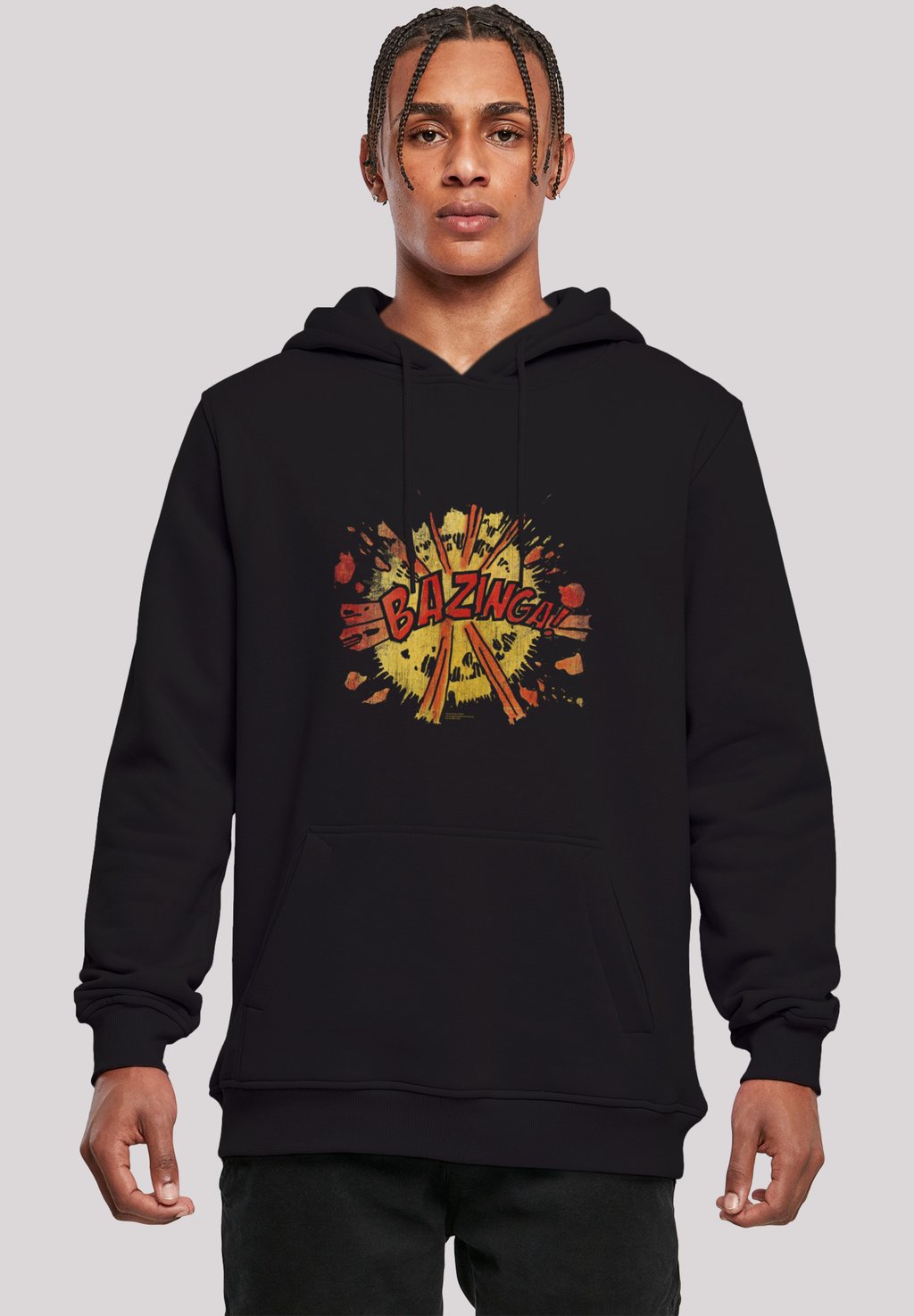 

Толстовка BIG BANG THEORY TV SERIE BAZINGA EXPLOSION - Hoodie F4NT4STIC, черный