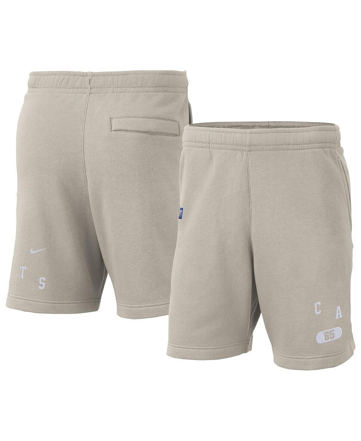 

Мужские флисовые шорты кремового цвета Kentucky Wildcats Nike