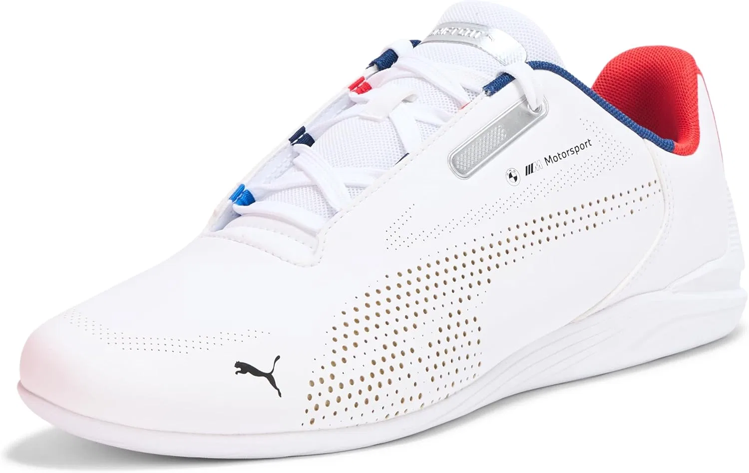 Кроссовки PUMA Unisex Adult Low Trainers BMW MMS Drift Cat Decima, белый/синий
