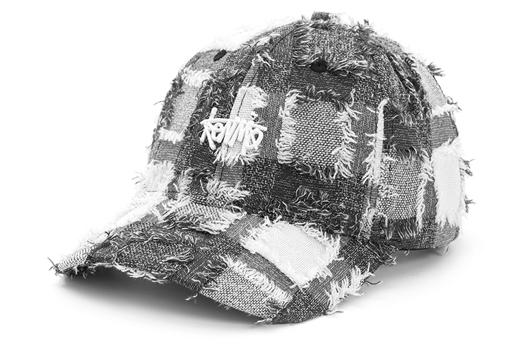 

KENMO Хлопковая бейсболка унисекс, Gray White