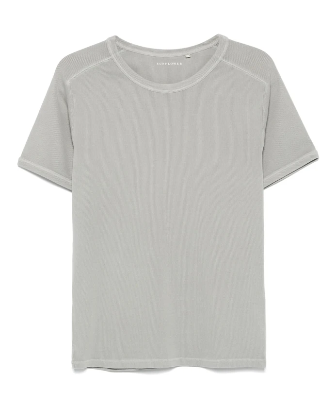 

Серая ребристая футболка Sunflower, серый