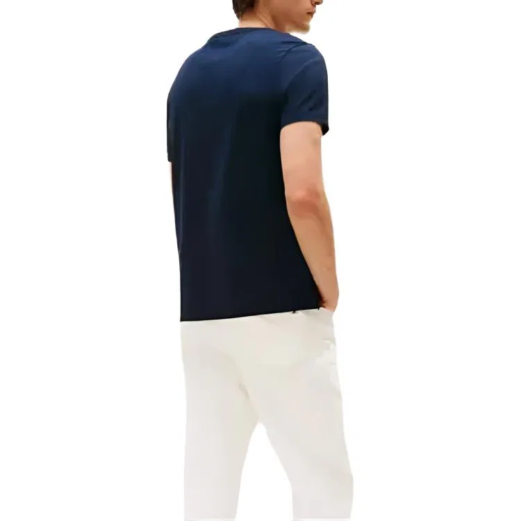 Футболка мужская Marine Blue с круглым вырезом Tommy Hilfiger — фото 3