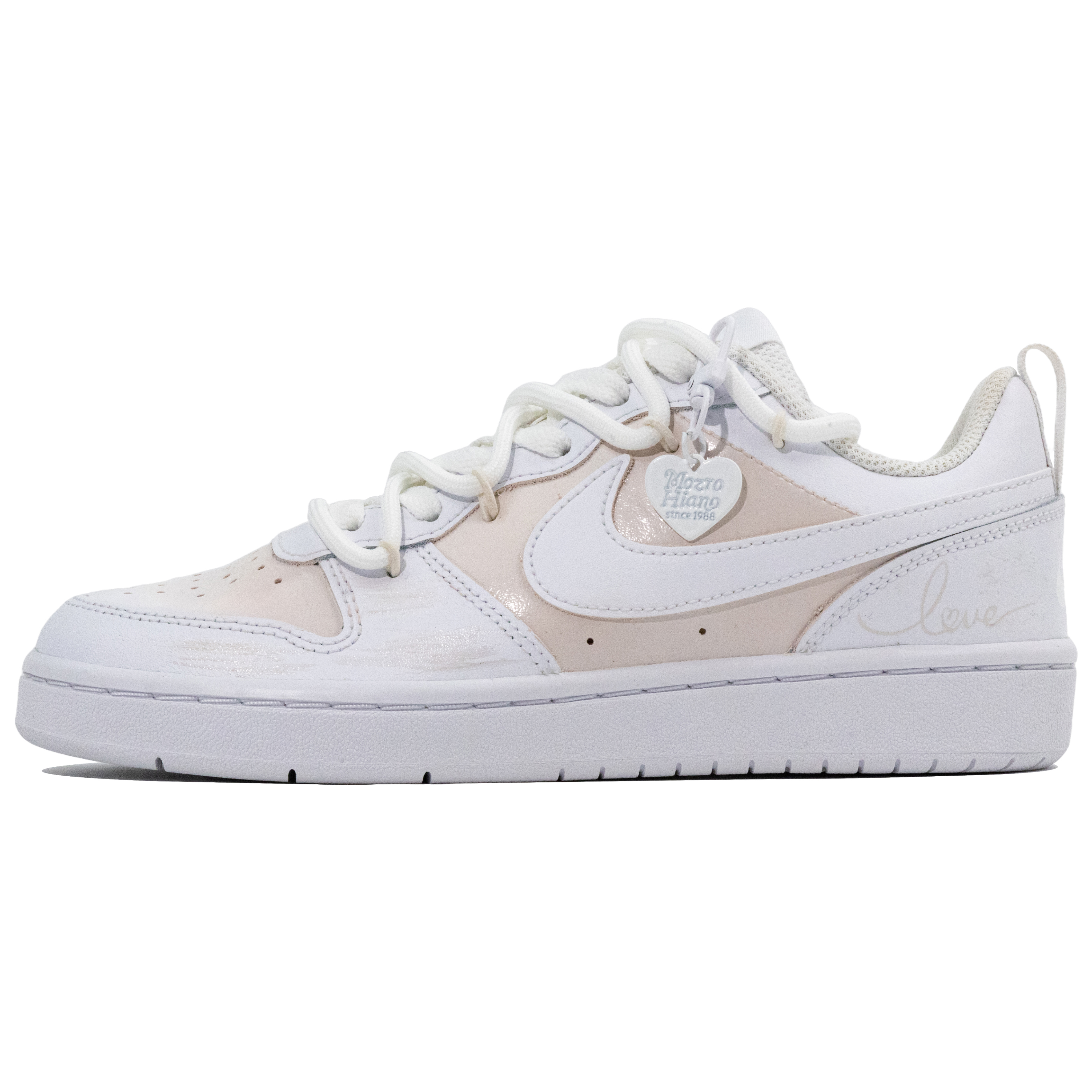 

Детские кроссовки для скейтбординга Court Borough Low 2 Low Top для подростков Nike, розовый