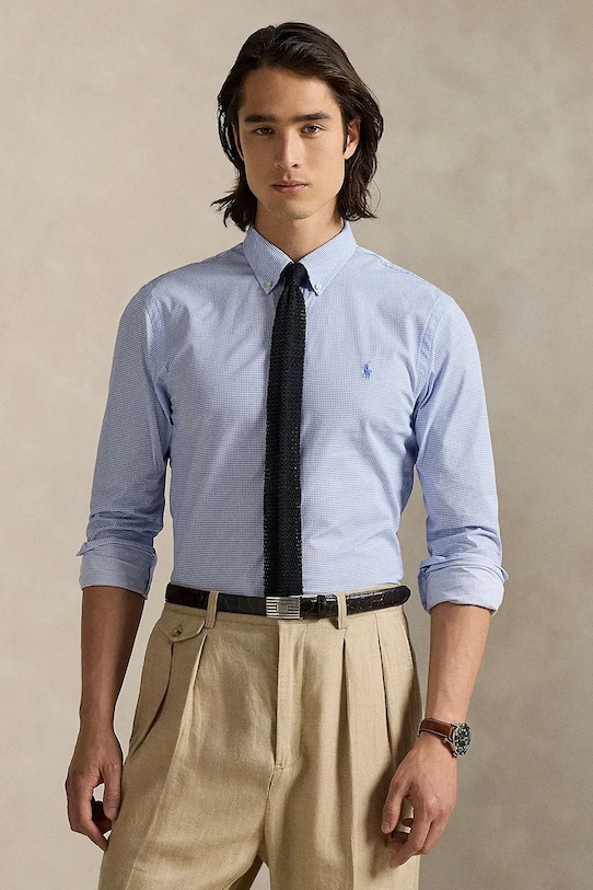 

Рубашка Polo Ralph Lauren, синий