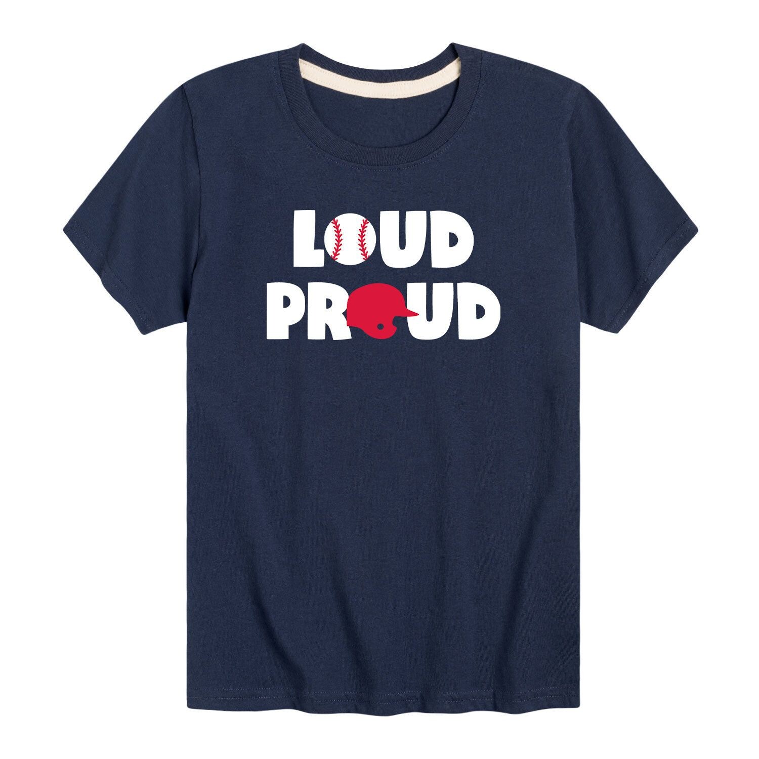 

Бейсбольная футболка Loud Proud с рисунком для мальчиков 8–20 лет Licensed Character