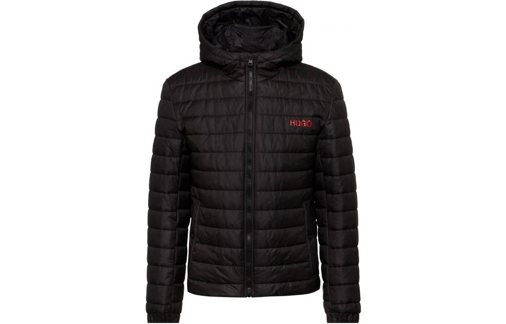 

HUGO BOSS Куртка и пальто осень-зима 22, мужская, черная, Черный, HUGO BOSS Куртка и пальто осень-зима 22, мужская, черная