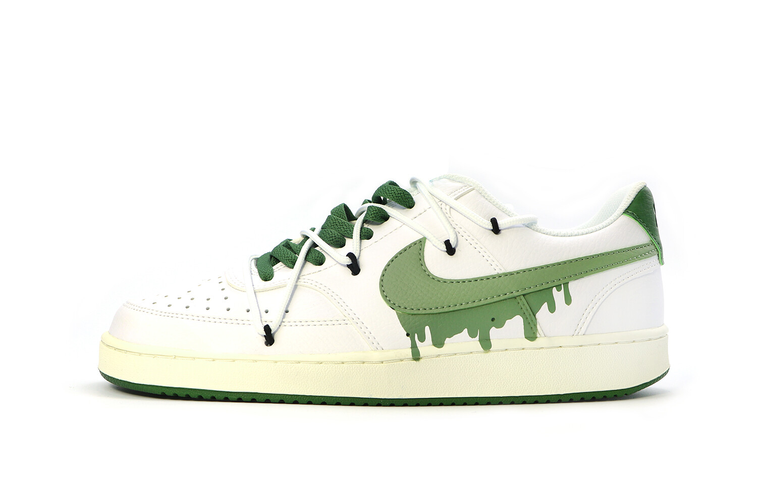 

Кроссовки для скейтбординга Nike Court Vision 1 унисекс, White/Green