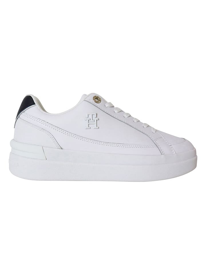 

Низкие кроссовки Tommy Hilfiger Shoes Leder, белый