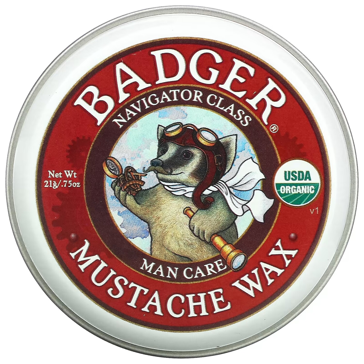 

Воск для усов Badger Company органический