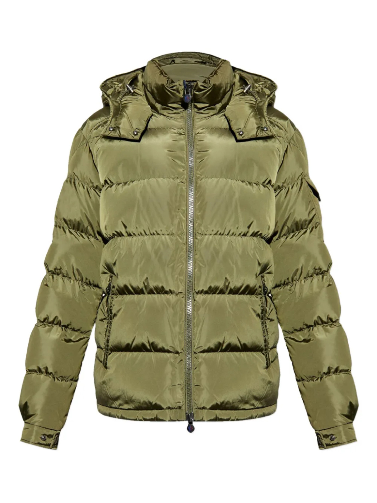 

Пуховик Moncler Maya, зеленый