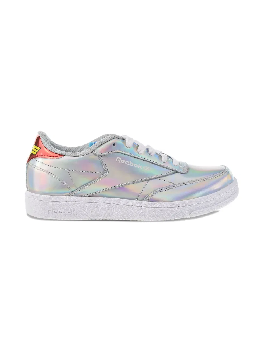 Кроссовки Club c 85 gs wonder для женщин Reebok Kids, серебро