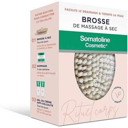 

Косметическая щетка для сухого массажа Somatoline