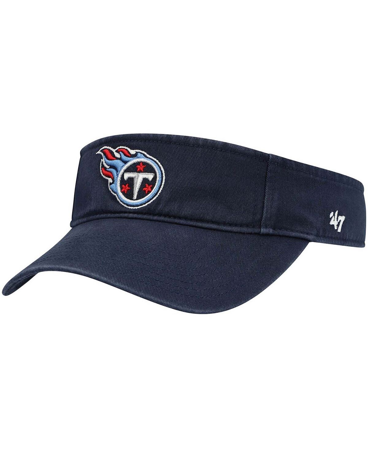 

Мужской темно-синий козырек Tennessee Titans Clean Up '47 Brand
