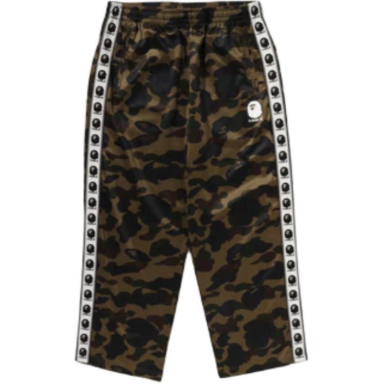 

1st Camo серия FW25 повседневные брюки мужские A BATHING APE, зеленый