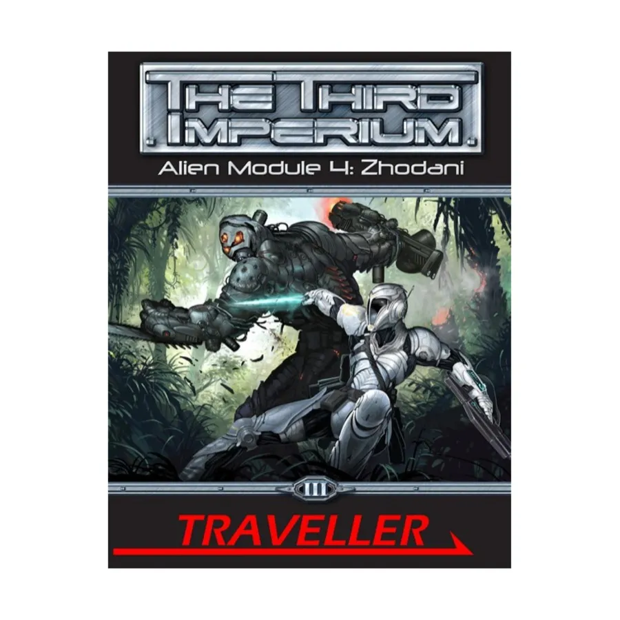 

Alien Module 4 - Zhodani, Traveller (Mongoose 1st Edition) - The Third Imperium, твердый переплет