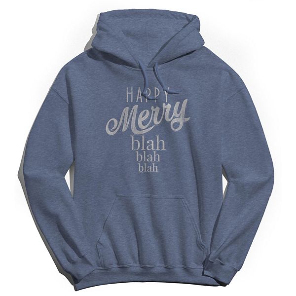 

Толстовка с капюшоном Men's happy merry blah Licensed Character