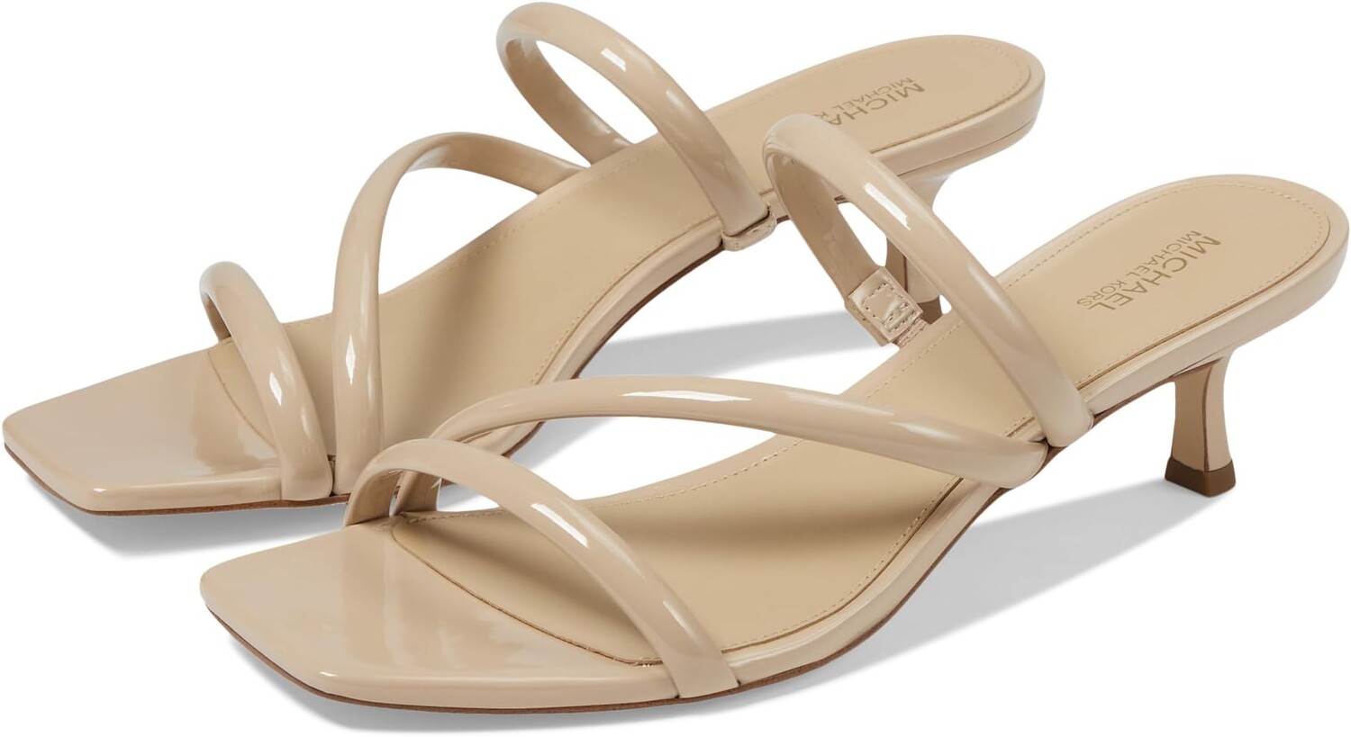 

Сандалии MICHAEL Michael Kors Celia Kitten Slide, цвет Light Blush