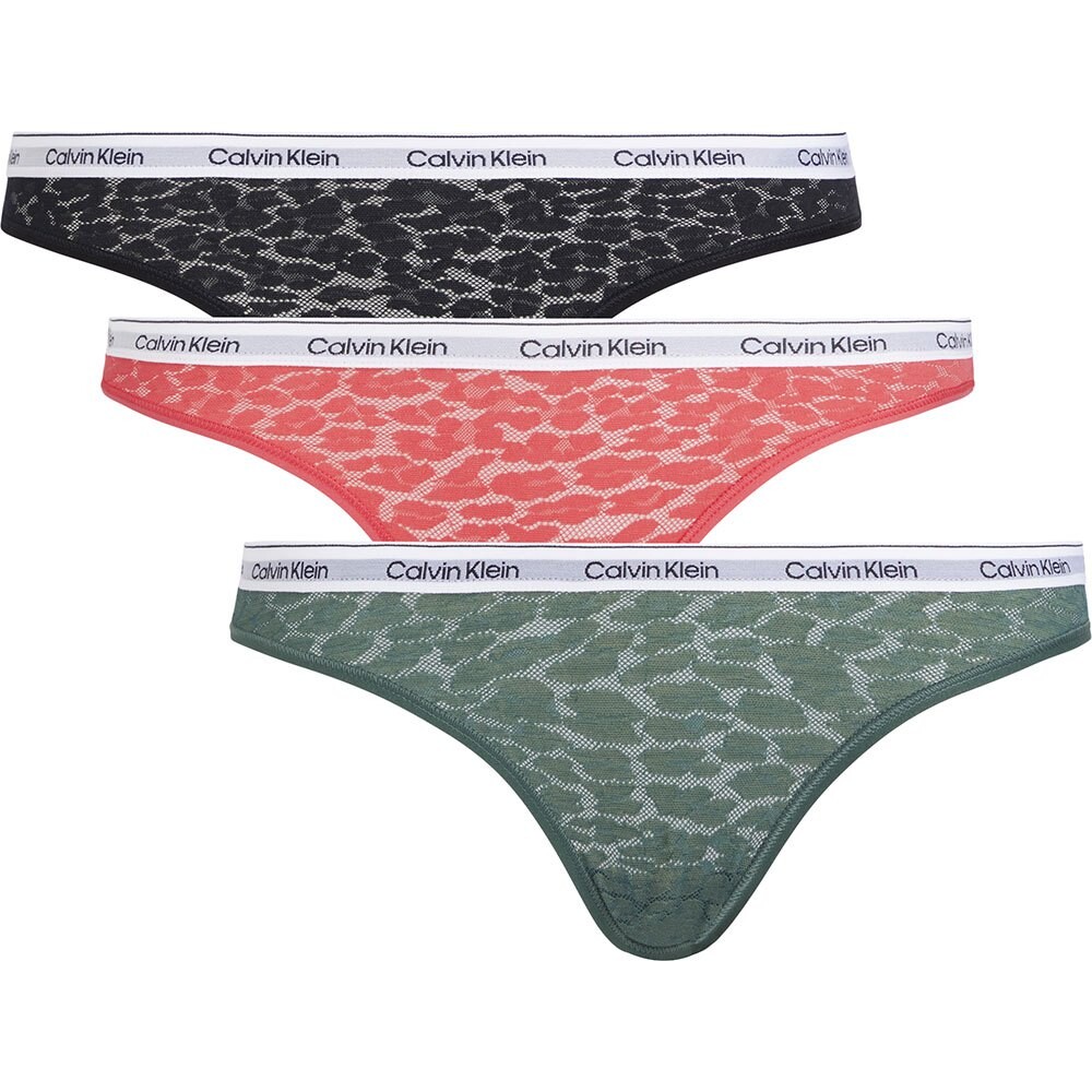 

Трусы Calvin Klein 000QD5068E Brazilian 3 шт, разноцветный