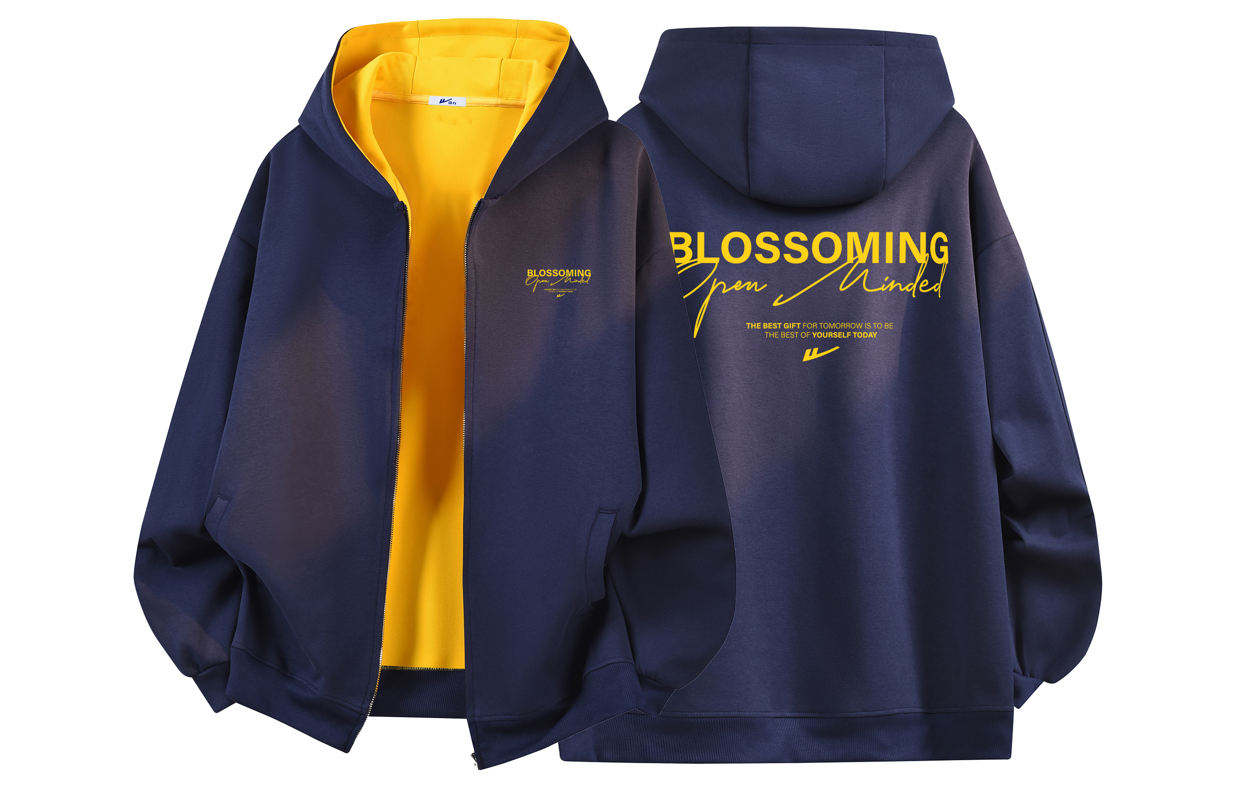 

Свитшот Huichao Riding The Wind Collection Unisex WARRIOR, темно-синий