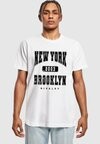 

Футболка с принтом BROOKLYN COLLEGE STYLE Mister Tee, белый
