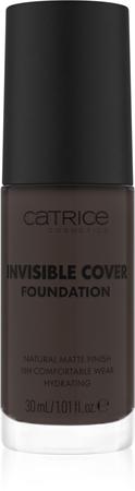 

Жидкая основа с матовым покрытием Catrice Invisible Cover Foundation, 100N 30 ml