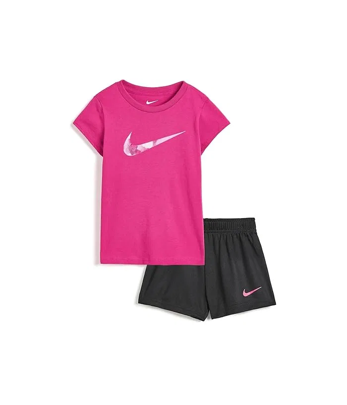 Детский комплект Move with Nature Mesh Shorts Set Nike, Black