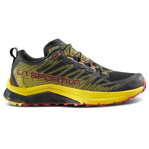 Мужские кроссовки для бега по пересеченной местности LA SPORTIVA Jackal II — чёрно-жёлтый — фото 3