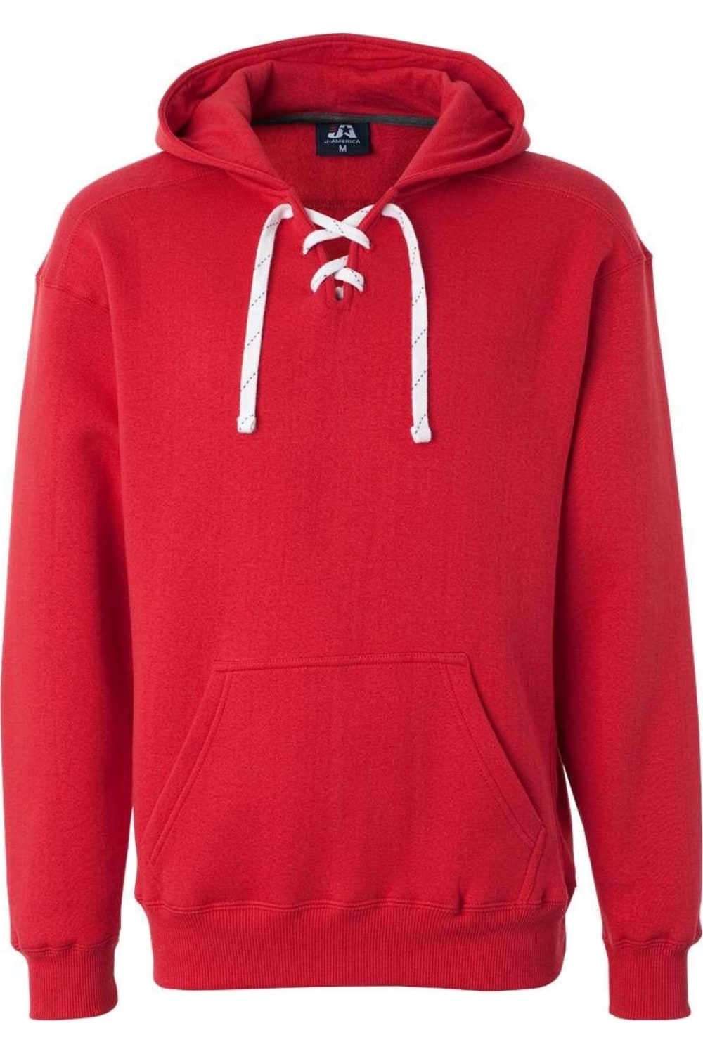 

Толстовка с капюшоном J. America Sport Lace, красный