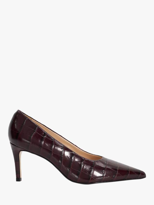 Кожаные туфли для теннисного корта Aspiring Dune London, Burgundy