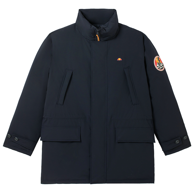 

Пуховик Unisex Stand Collar Thickened Ellesse, темно-синий