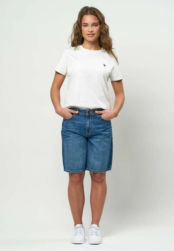 Джинсовые шорты uwlexa U.S. Polo Assn., Medium Blue — фото 2