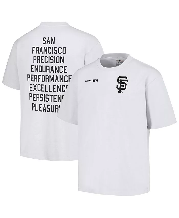 

Мужская белая футболка San Francisco Giants Precision PLEASURES